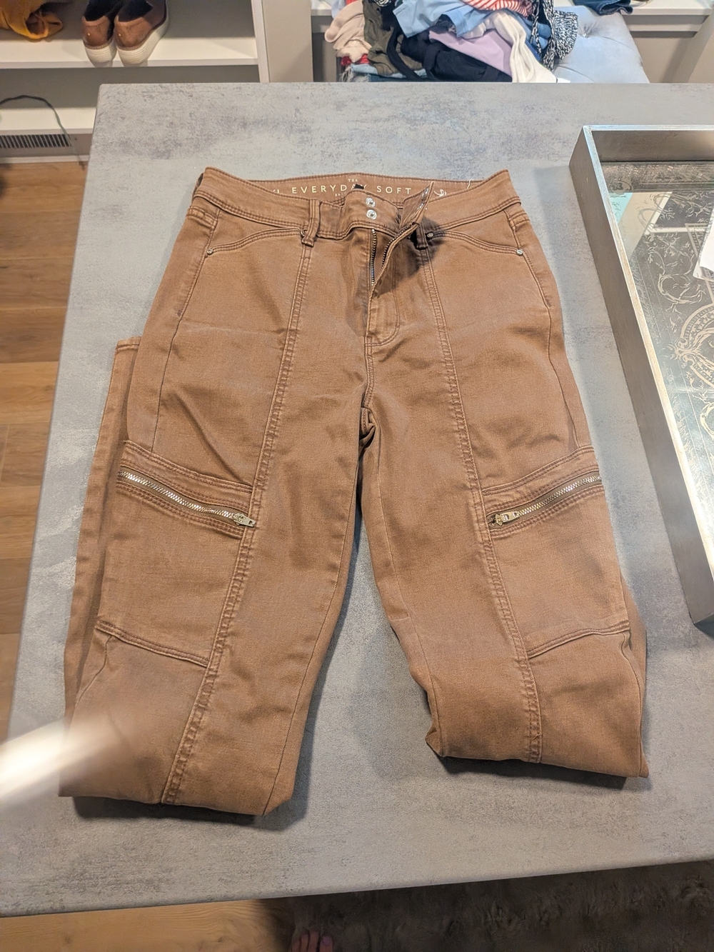 New No Tag LOFT Skinny Jeans in Brown